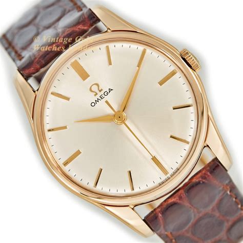 are omega watches from the 1960 gold plated|omega watch 1960 price.